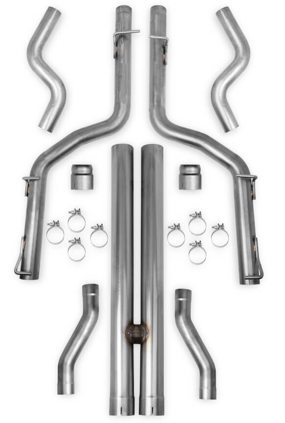 Hooker Blackheart 3" Race Exhaust System 08-14 Challenger Hemi Hooker Blackheart 3" Race Exhaust System 08-14 Challenger Hemi